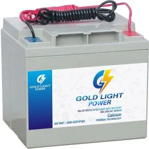 Produk Bateri Penyimpanan Standard Bateri 12V38AH Solar GEL